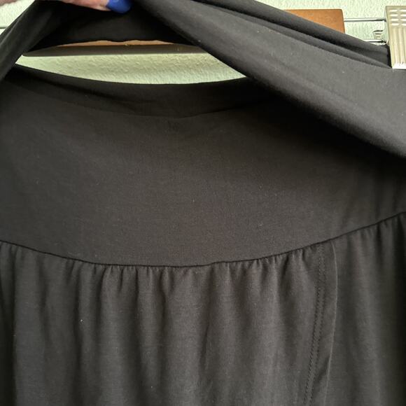 Athleta Release Pant Relaxed Fit Pockets Modal Stretch Black Womens L NWT - Picture 3 of 7